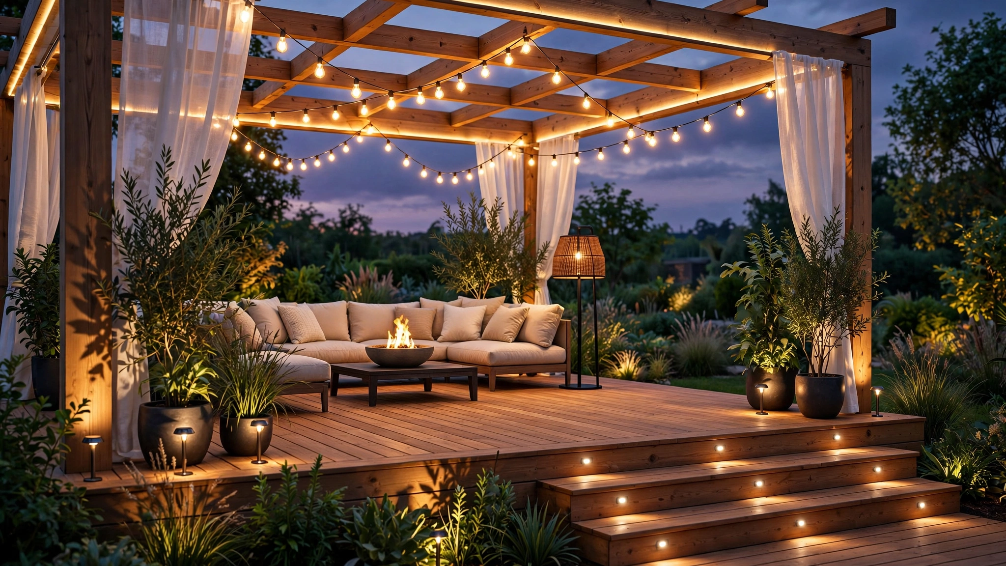Modern Deck Lighting Ideas for Stylish Homeowners