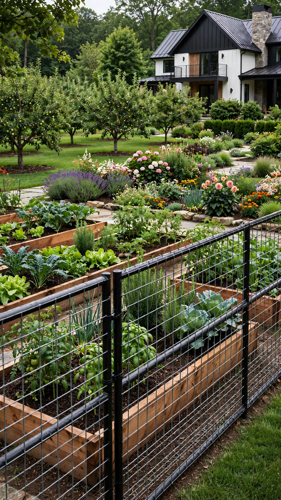 Farmhouse Garden Fence