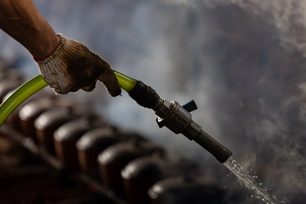 heated water hose