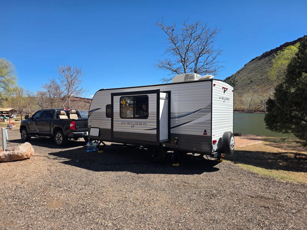 RV city water inlet connection