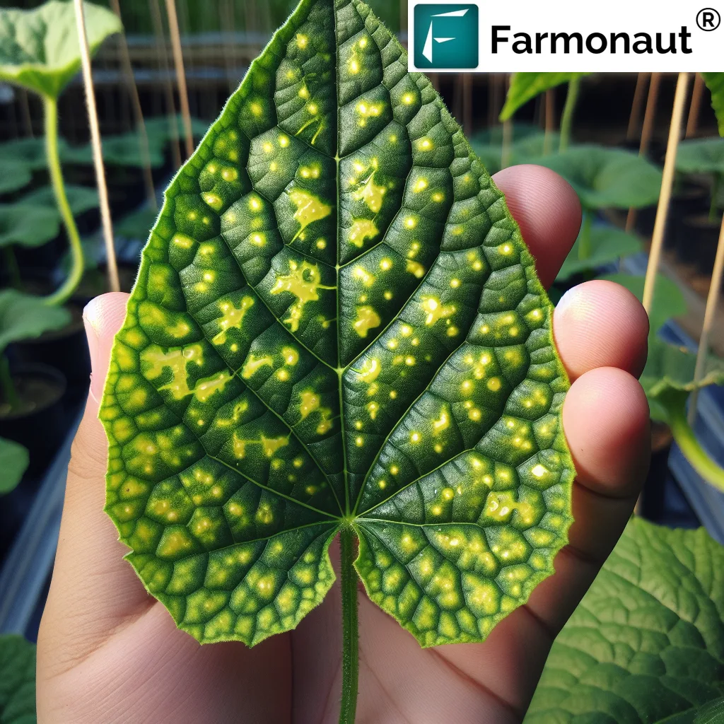 Angular leaf spot cucumber