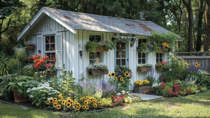 27+ Backyard retreat she shed design