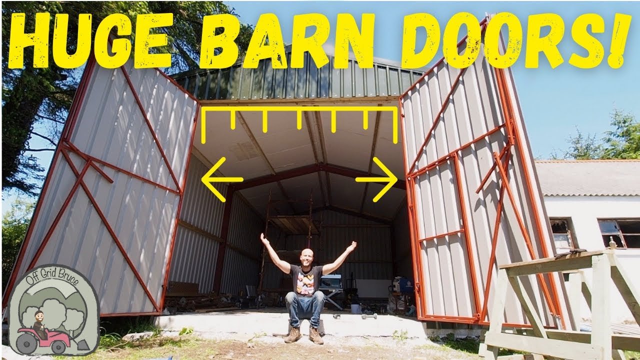 barn-style shed doors