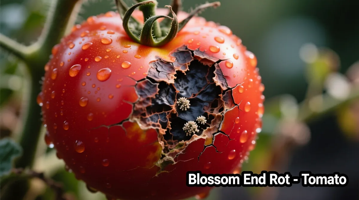 Blossom-end rot vs catfacing