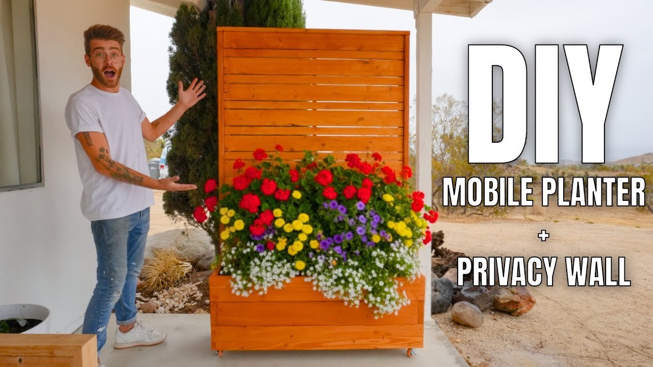 freestanding privacy screen on casters