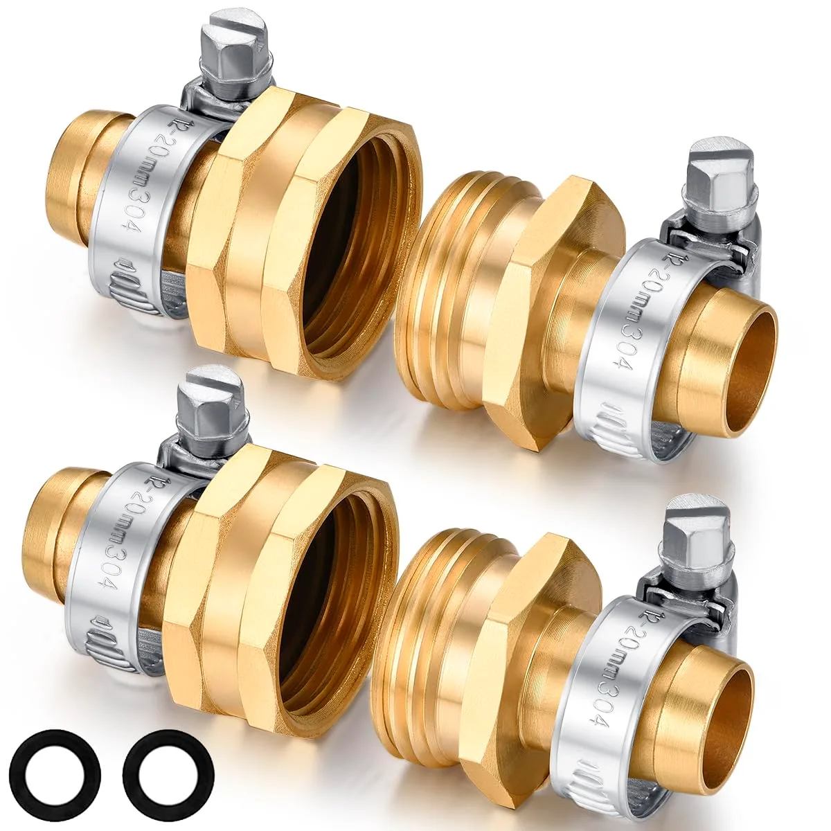 garden hose end replacement connector