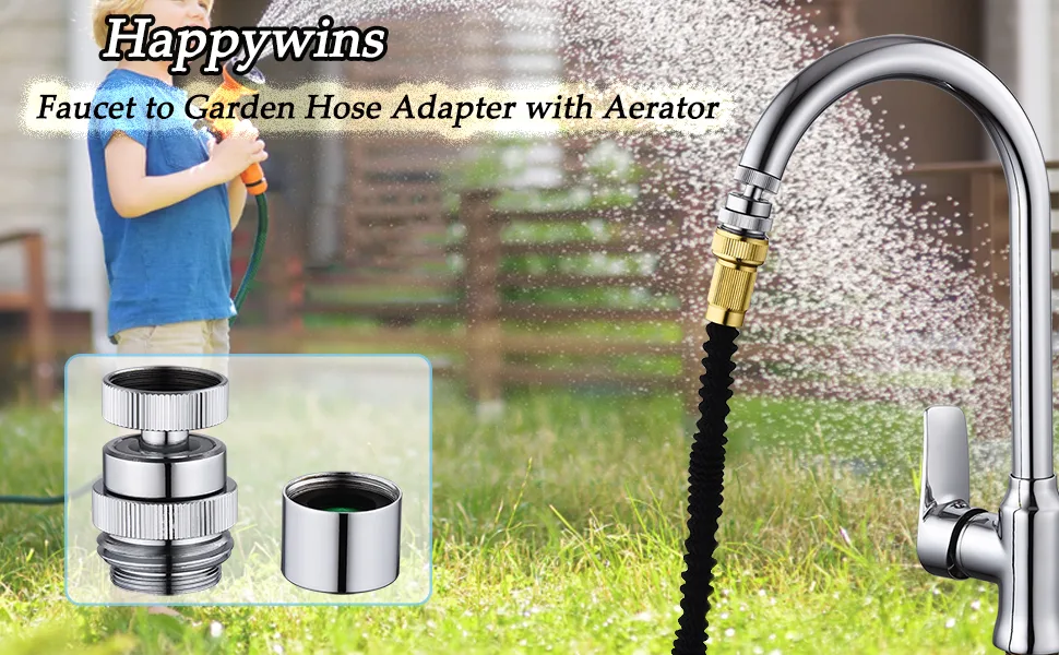 hand tightening garden hose
