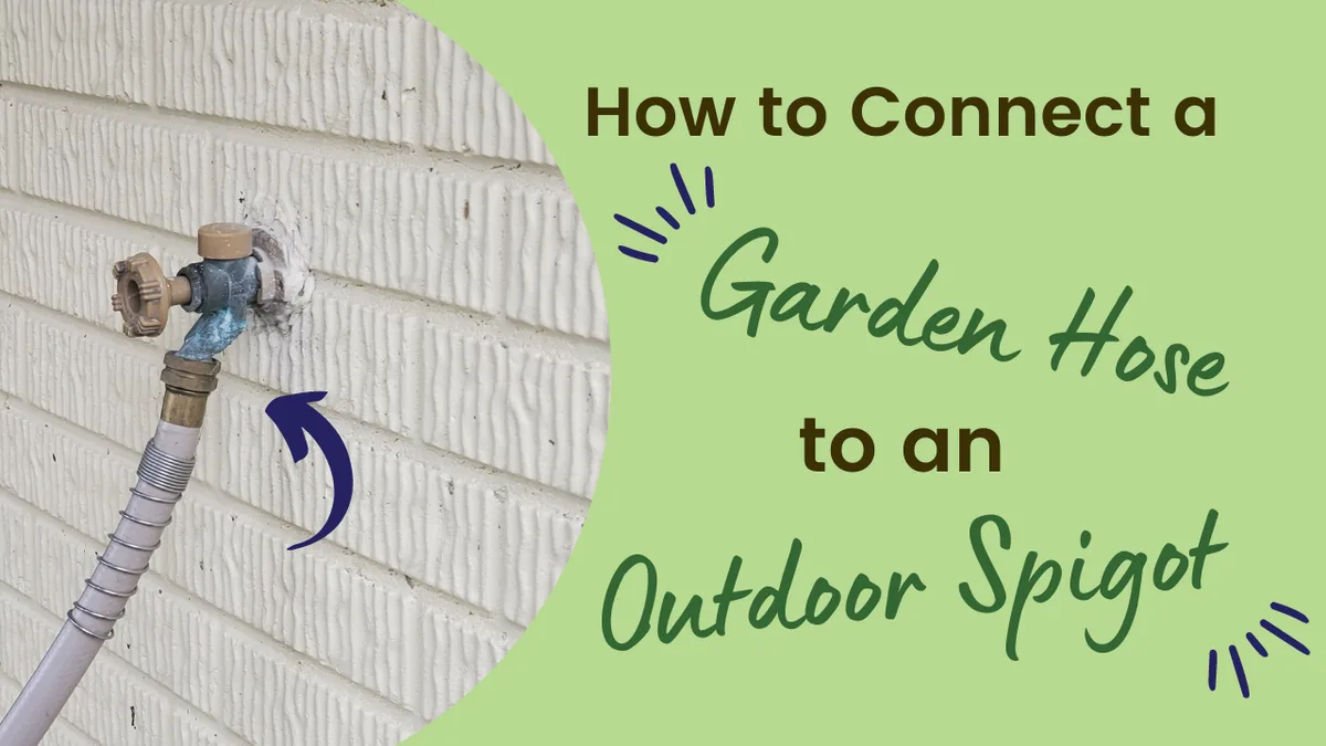 how do i connect a garden hose