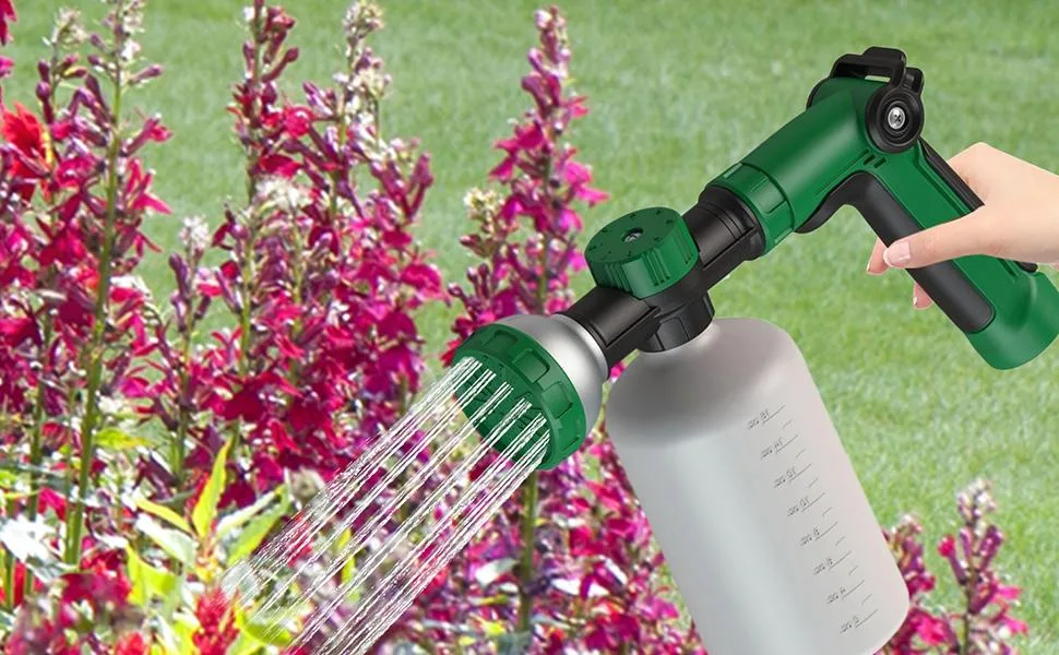 how do i connect my garden hose to my sprayer