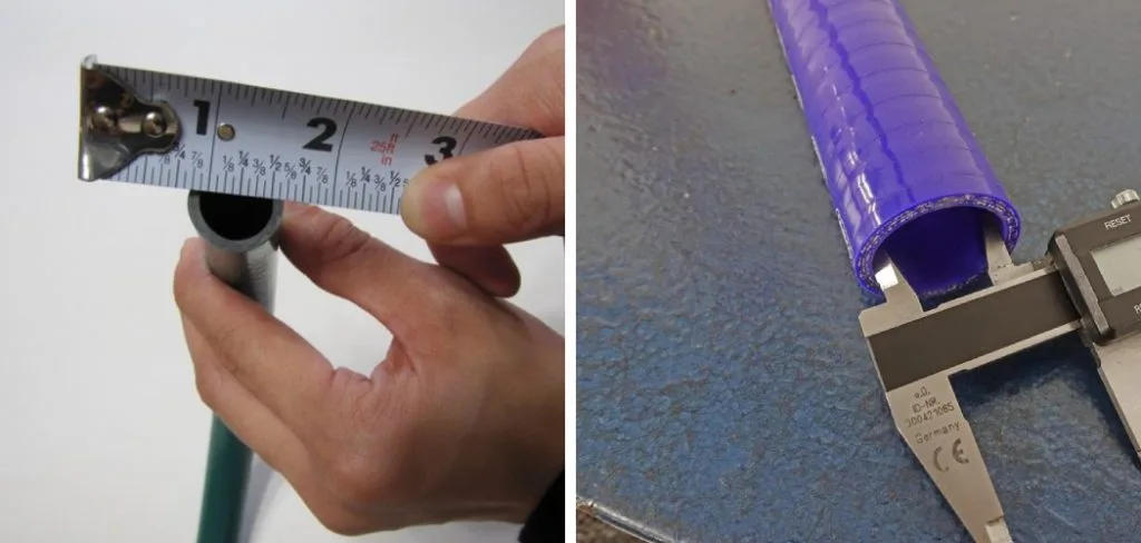 how do you measure a garden hose