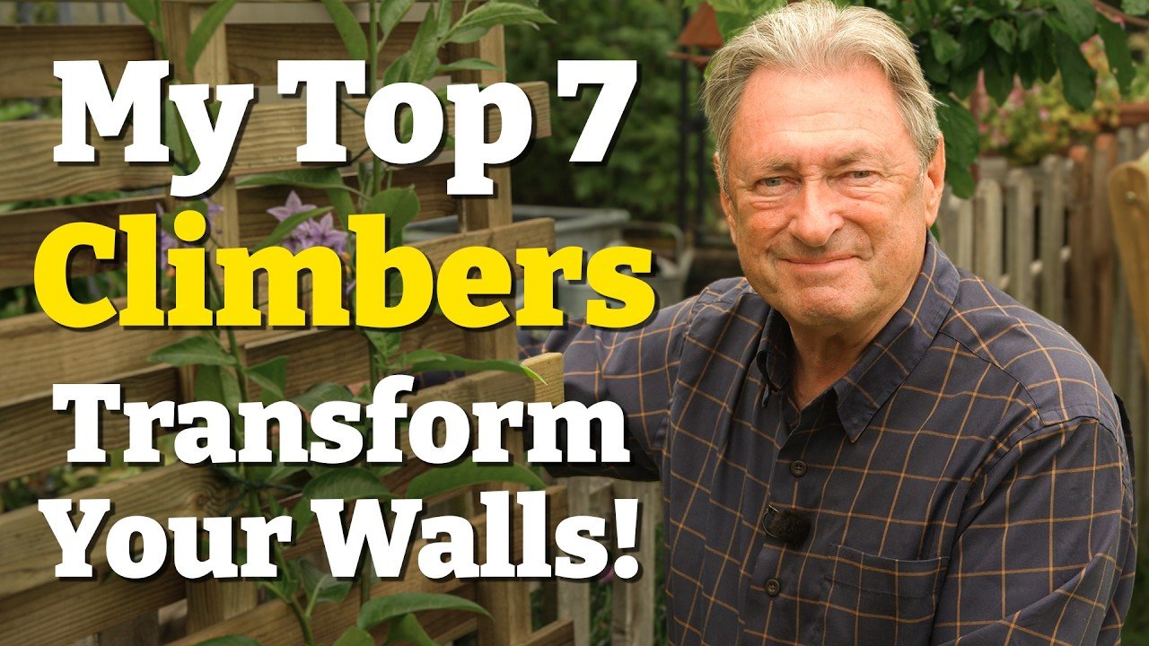 Trellis with Climbing Plants
