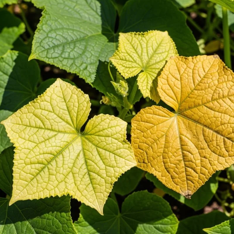 What should I spray on cucumber leaves besides neem oil?